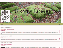 Tablet Screenshot of gentelombriz.com